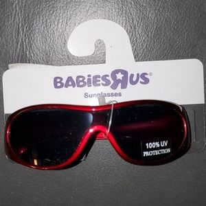NWT Lil Kids Red Sunglasses Babies R Us size 2/4